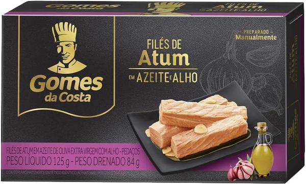 File Atum Azeite Oliva Alho Gomes da Costa 125gr