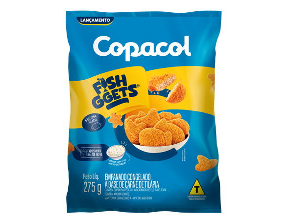 Fishggets De Peixe Empanado 275g Copacol