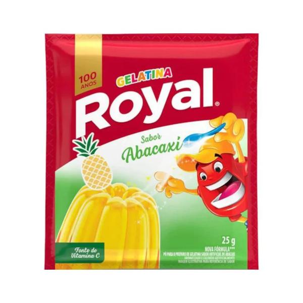 Gelatina Po Abacaxi Royal 25gr