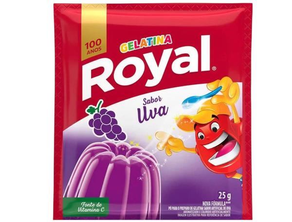 Gelatina Po Uva Royal 25gr
