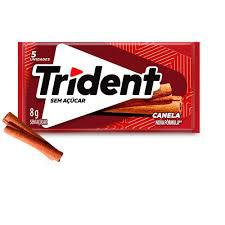 Goma Mascar Canela Trident 8gr