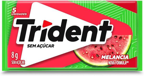 Goma Mascar Melancia Trident 8gr