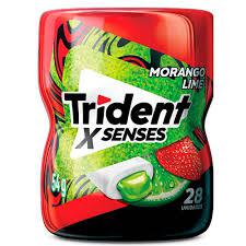 Goma Mascar Xfresh Morango Limao Trident Gar 54g