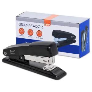 Grampeador Metal Preto P20f Brw