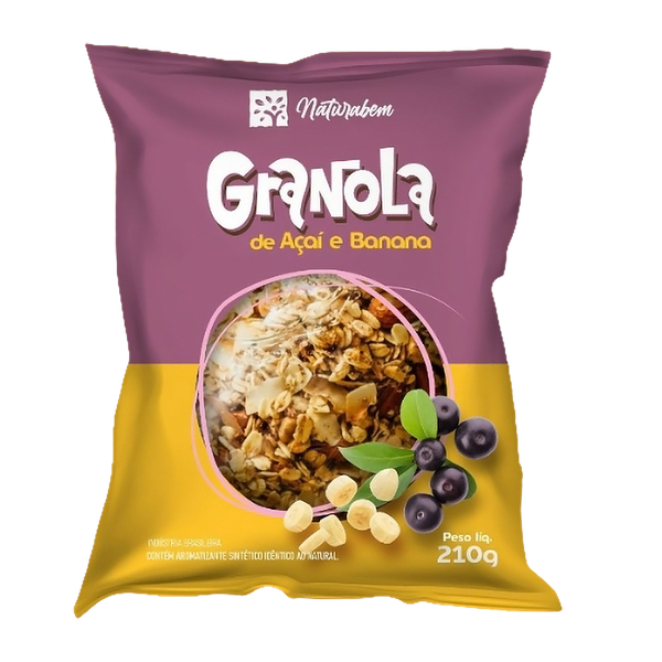 Granola acai/banana naturabem 210gr