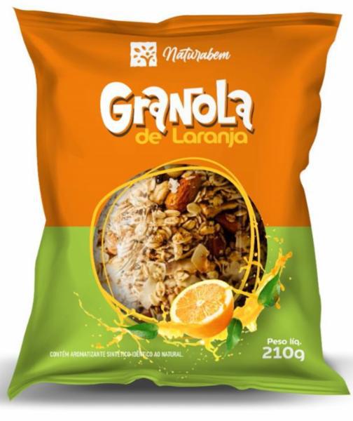 Granola laranja naturabem 210gr