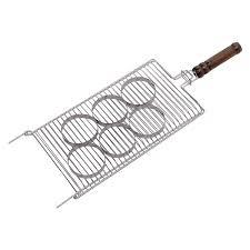 Grelha Inox Hamburgueira m 25x43cm