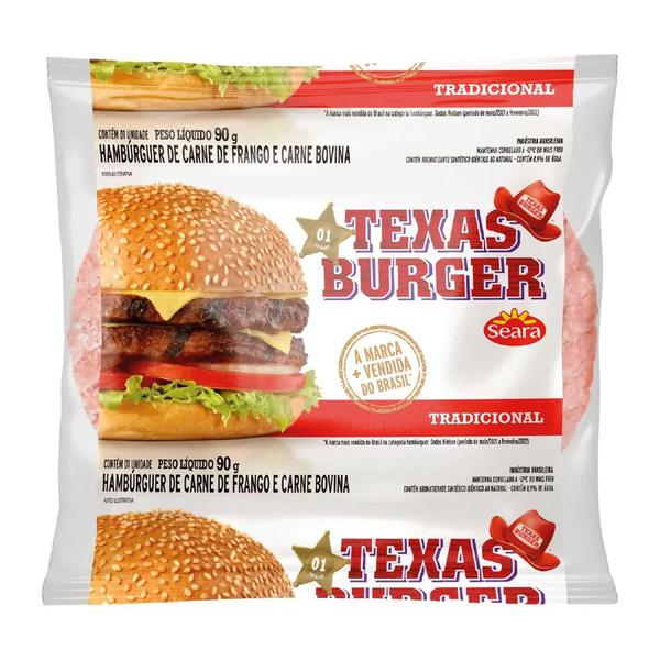Hamb Misto Texas Burguer Cong Seara 90gr