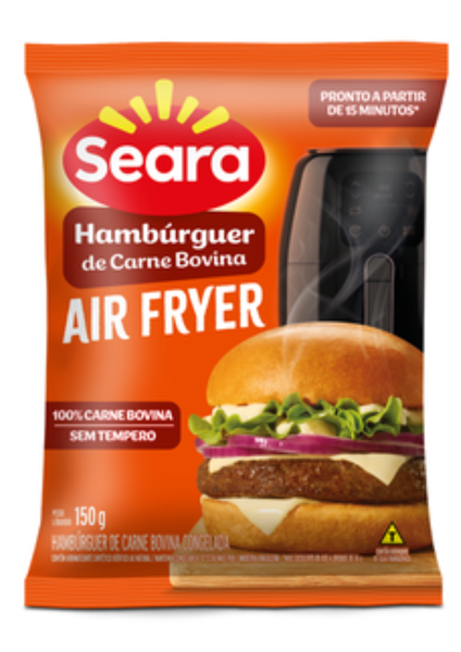 Hamburguer Bovino Seara 150gr