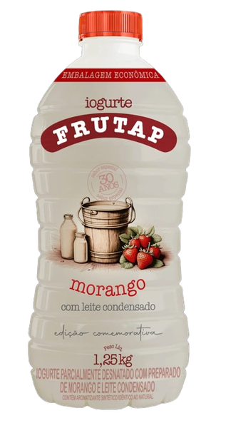 Iog Morango C/ Leit Cond frutap 1250gr