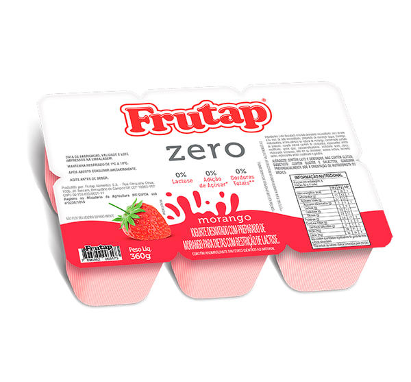 Iog. Zero Lact Moran 360gr Frutap