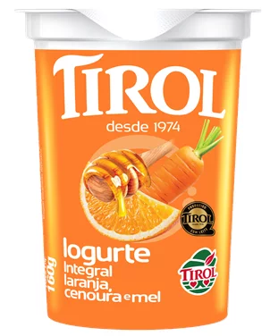 Iogurte Natural Lar/Cen/Mel Tirol 160g