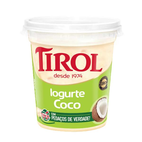 Iogurte Pedacos Coco Tirol 500g