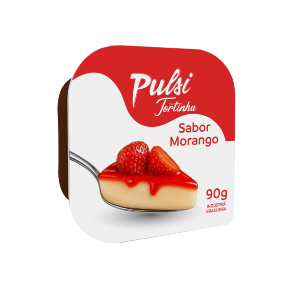 Iogurte Torta Morango 90gr Pulsi