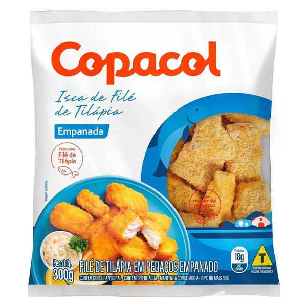 Isca File Tilapia Empanad Copacol 300gr