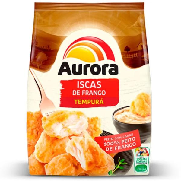 Iscas Frango Tempura Aurora 275gr