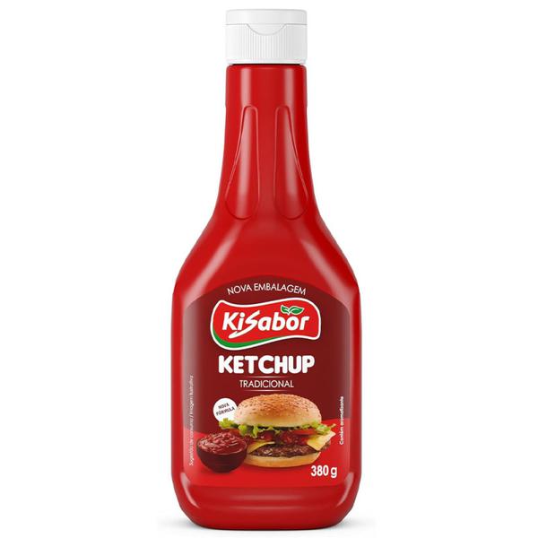 ketchup Tradicional KiSabor 380gr