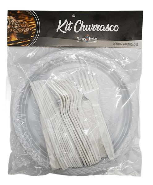 Kit Churrasco Branco C/5 Festlar