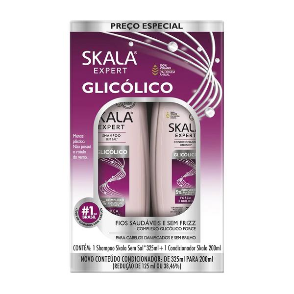 Kit Sha/Cond Glicolico Skala 325+200ml