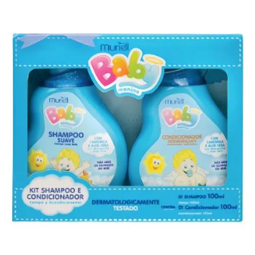 Kit Shamp/Cond Baby Menino Muriel 200ml