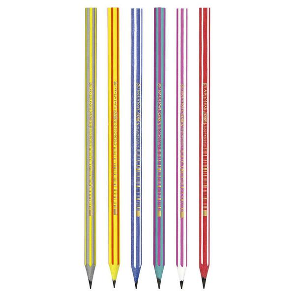 Lapis Preto Sextavado Evolution Pijama