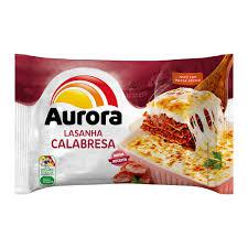 Lasanha Calabresa Cong Aurora 600gr