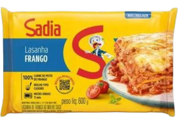 Lasanha Frang Molho Sugo Cong Sadia 600g