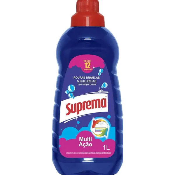 Lava Roupa Liq Azul Suprema 1 Lt