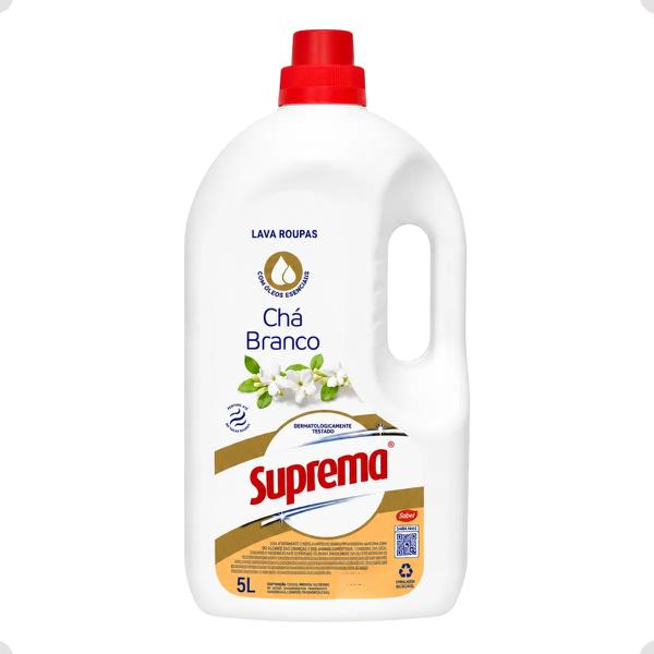 Lava Roupa Liq Cha Branco Suprema 5 Lt
