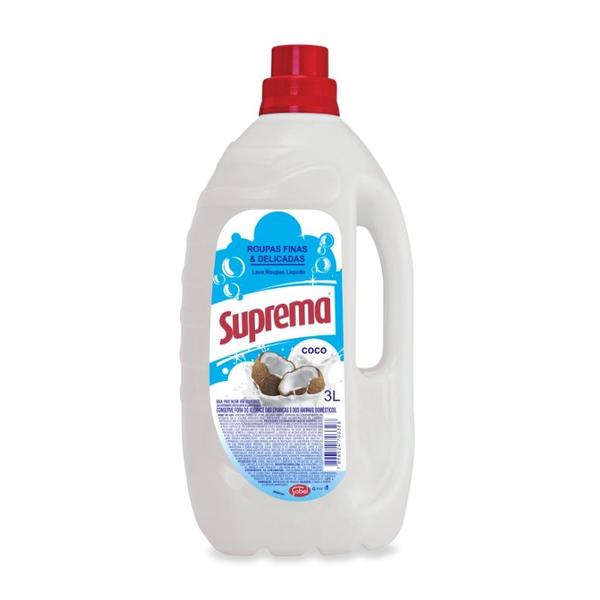 Lava Roupa Liq coco Suprema 3 Lt