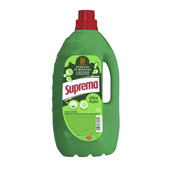 Lava Roupa Liq Ultra Acao Suprema 3 Lt