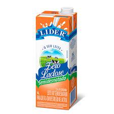 Leite Uht Semi Zero Lac Lider 1 Lt