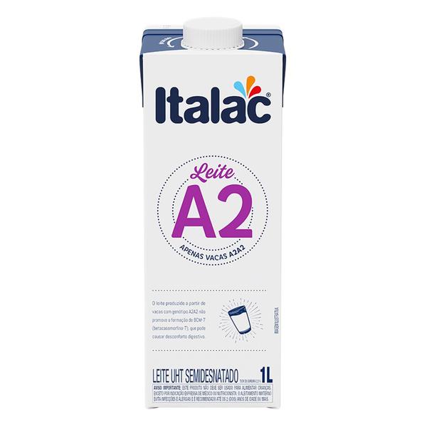 Leite Uht Semidesna A2 Italac 1lt