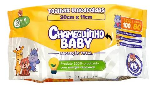 Lencos Umedecidos Chameguinho C/100