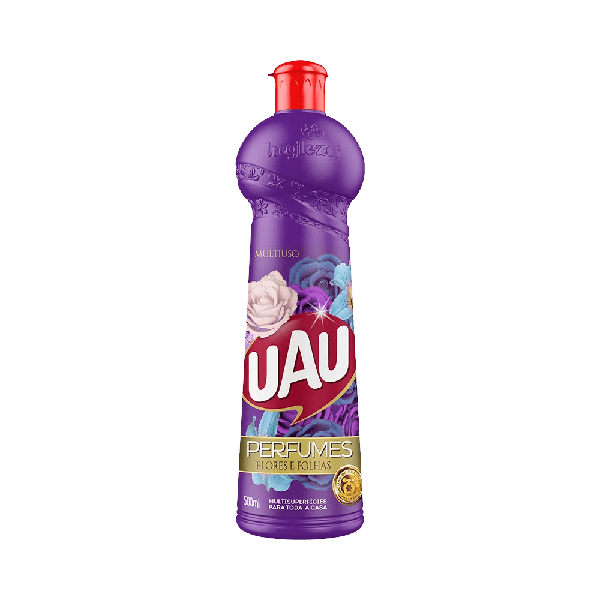 Limpador Multiuso Flores e Folhas Uau 500ml