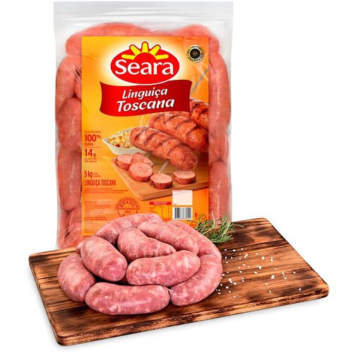 Linguica Toscana Seara Kg