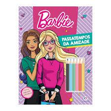 Livro Barbie C/Lapis De Cor Ciranda Cult