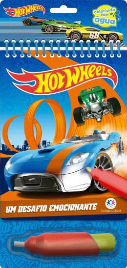 Livro P/Colorir Hot Wheels C/1 Aquabook