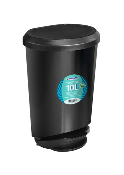 Lixeira C/Pedal 10lt Arqplast
