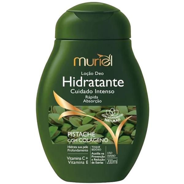 Locao Hidratante Pistache 200ml Muriel