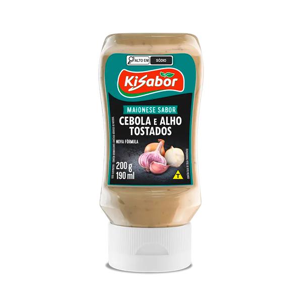 Maionese Cebola/Alho Kisabor 200gr