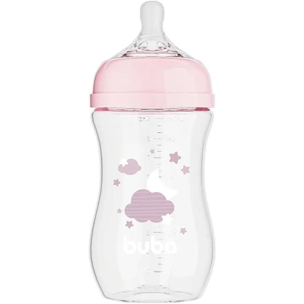 Mamadeira Easy Flow Rosa Buba 270ml