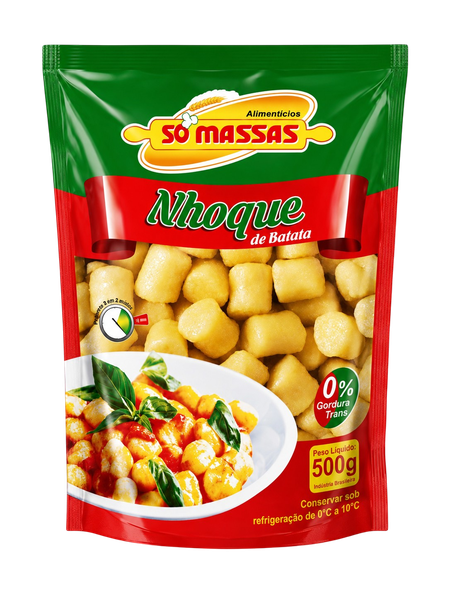 Massa Fresca Nhoque So Massas 500gr