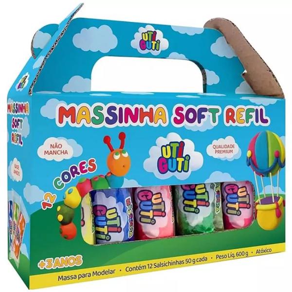 Massa P/Modelar Utiguti Soft Cores 50g