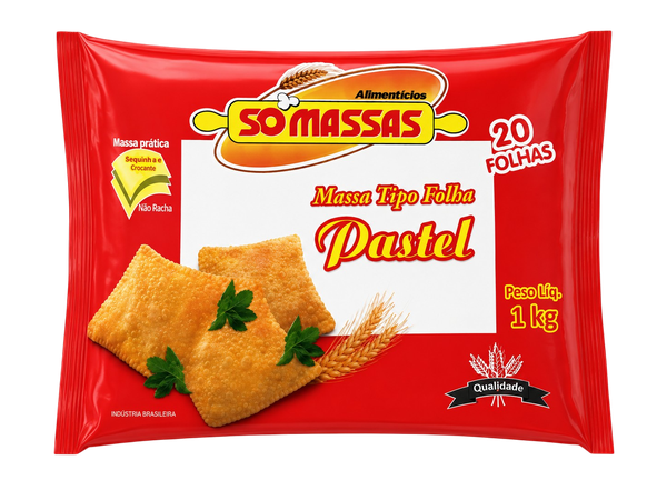 Massa P/Pastel Folha So Massa 1 Kg