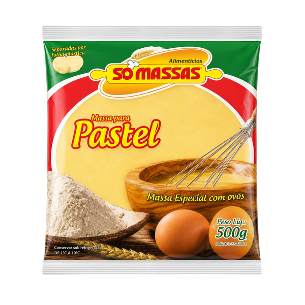 Massa P/Pastel So Massas 500gr