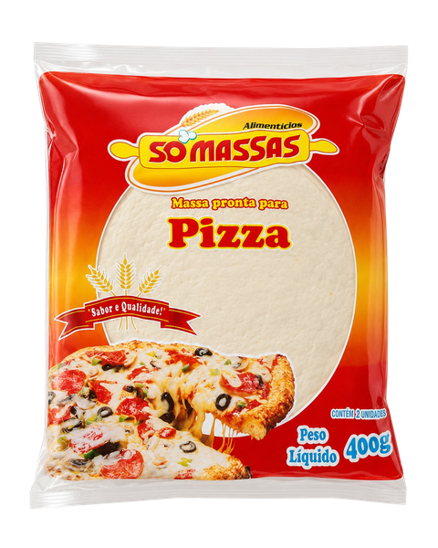Massa P/Pizza Disco So Massas 400gr C/2