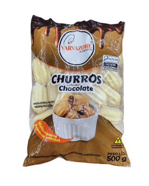 Mini Churros Chocolate Varvazore 500g