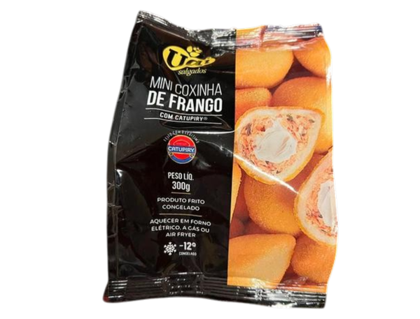 Mini Coxinha C/Requeijao Uai 300g