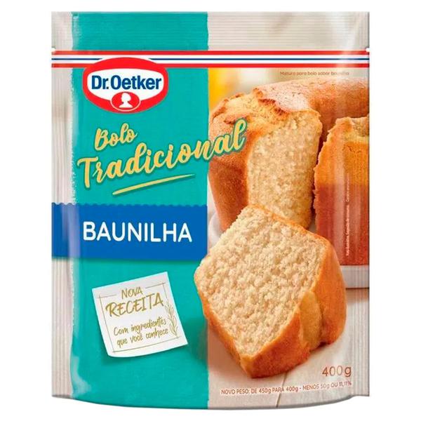 Mist P/Bolo Baunilha Oetker 450gr